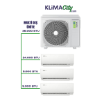 Sigma Multi Klima 36000 BTU Dış Ünite + 24000 +9000 +9000 BTU İç Ünite Set