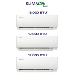 Sigma Multi Klima 42000 BTU Dış Ünite + 18000 +12000 +12000 BTU İç Ünite Set - Görsel 2