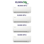 Sigma Multi Klima 42000 BTU Dış Ünite + 18000 +9000 +9000 +9000 BTU İç Ünite Set - Görsel 2